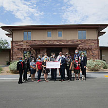 Fisher House Visit and Check Presentation