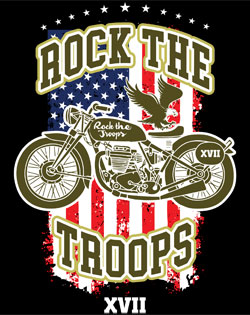Rock the Troops XVII logo